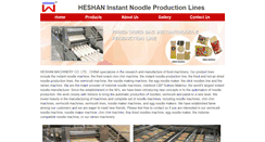 Desktop Screenshot of noodle-machines.com